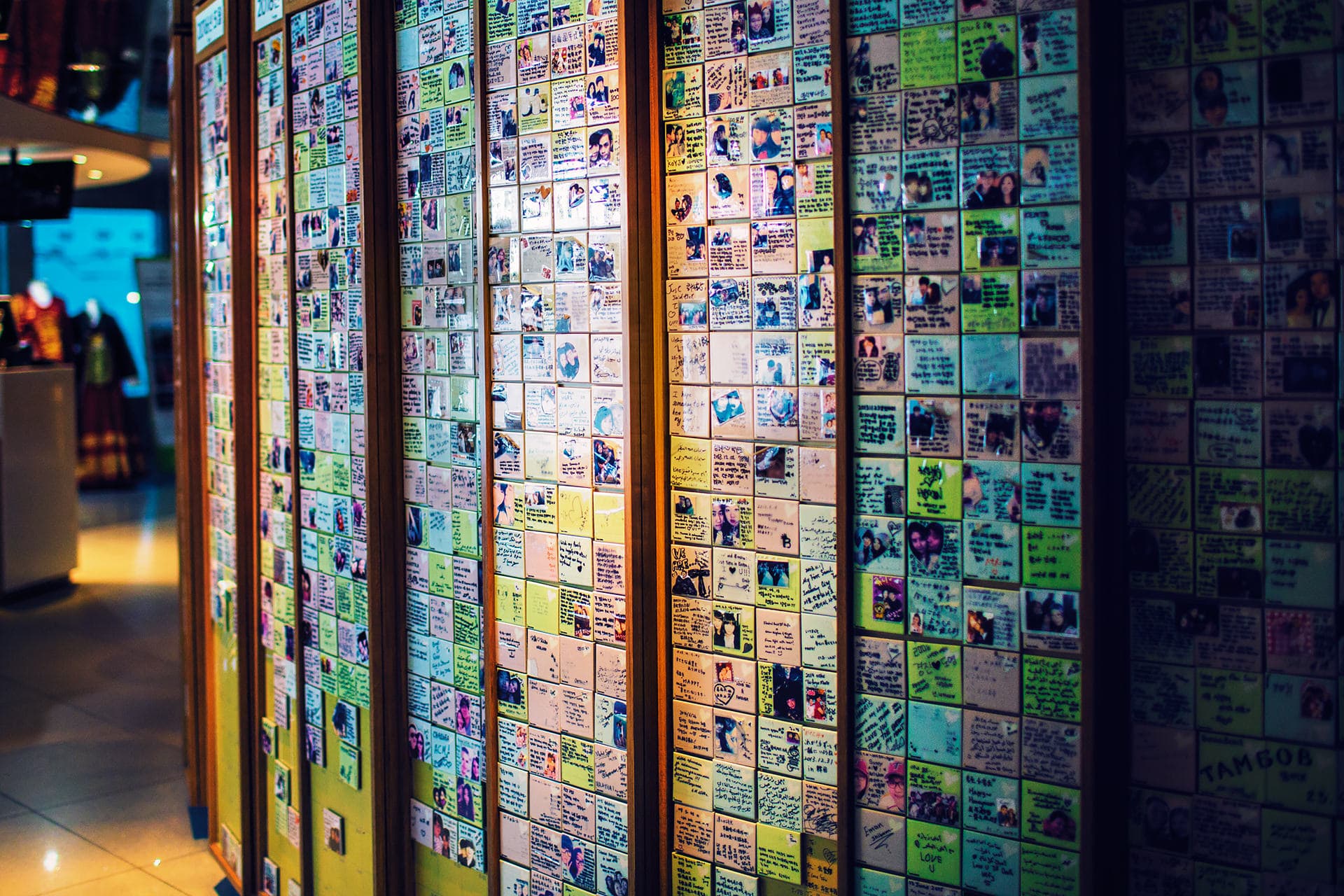 Couple wall at N Seoul Tower